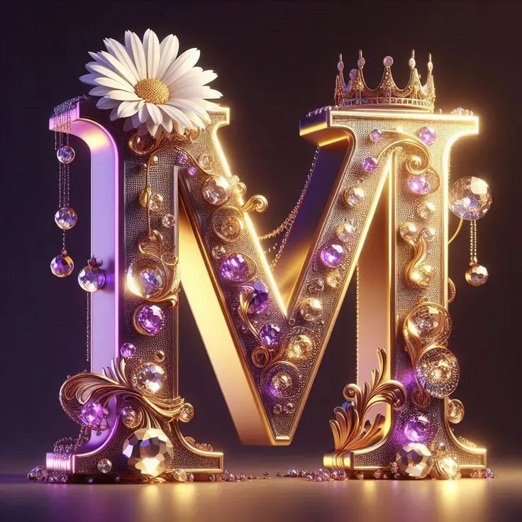 M-name-black-wallpaper