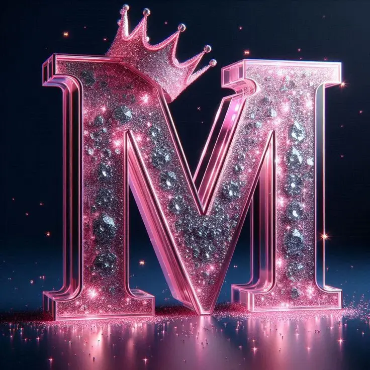 M-name-dp-fire-stylish